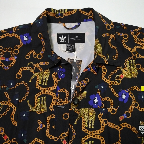 ❌️ §OLD ❌️ Adidas Originals x HER Studio London Women's Large Black Jacket - Picture 3 of 12